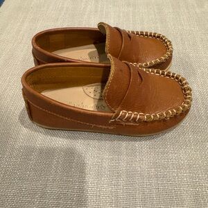 Toddler 7 Elephantito Tan Moccasins
